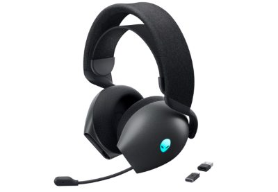 Dell Gaming Headset, Alienware Tri Mode AW725H, Bluetooth, Over-Ear, Microphone, Dark Side of the Moon, Noise canceling, Wireless