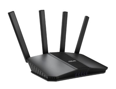WiFi 7 Dual-Band Extendable Router, RT-BE82U BE6500, 802.11be, 10/100/1000/2500 Mbit/s, Ethernet LAN (RJ-45) ports 4, Mesh Support Yes, MU-MiMO Yes, No mobile broadband, Antenna type External