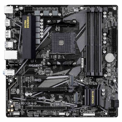 Gigabyte B550M DS3H R2, Processor family AMD, Processor socket AM4, DDR4 DIMM, Supported hard disk drive interfaces SATA, M.2, Number of SATA connectors 4