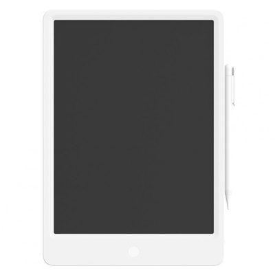 Mi LCD Writing Tablet, 13.5 ", LCD, Black Board/Green Font, It has no memory - you write one page, then delete it completely with one button; The life of the button battery is about a year when the display is cleared 100 times a day