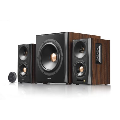 Bluetooth Speaker, S360DB, Bluetooth, Dark Brown/Black, 150 W