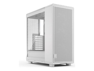 Fractal Design Case, Epoch, White TG Clear Tint, ATX