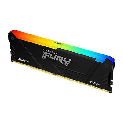 Kingston KF436C18BB2A/32  32GB 3600MT/s DDR4 CL18 DIMM FURY Beast RGB, Kingston