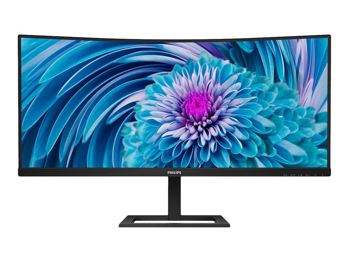 UltraWide LCD Monitor, 346E2CUAE, 34  ", VA, WQHD, 21:9, 100 Hz, 4 ms, 3440 x 1440, 300 cd/m², HDMI ports quantity 1, Black, Warranty 36 month(s)