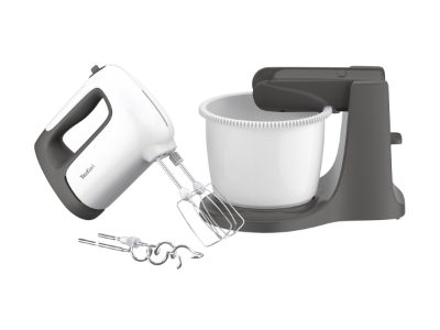 TEFAL mikseris Prep'Mix+, 500W, balts/pelēks