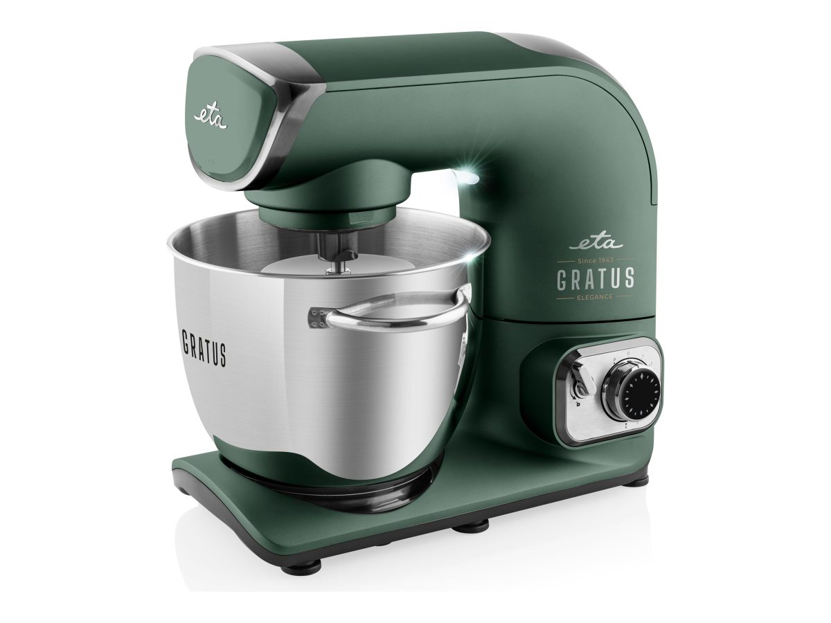 Gratus EVO Elegance ETA102890325, ETA Kitchen machine, 1500 W, Number of speeds 8, Bowl capacity 5.5 L, Green