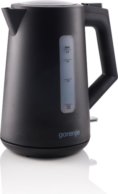 Gorenje K17OPB, Kettle, Electric, 2200 W, 1.7 L, Plastic, 360° rotational base, Black