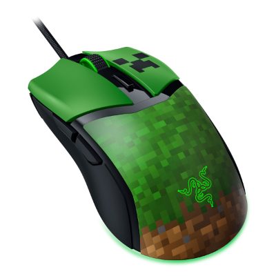 Gaming Mouse, Cobra, Wired, Minecraft Edition