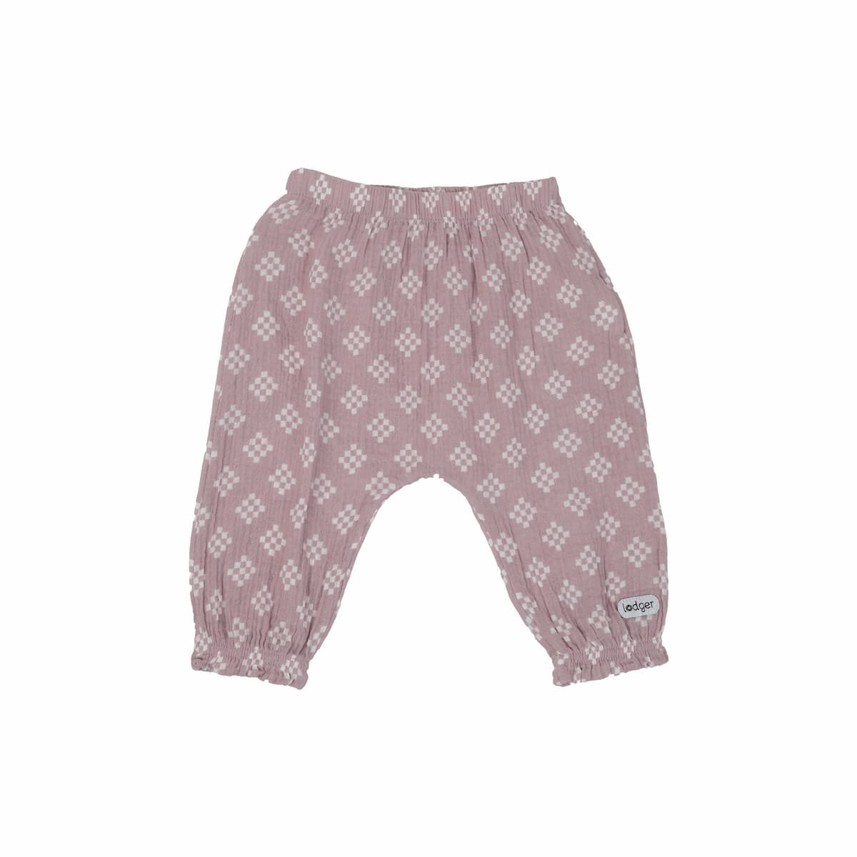 Lodger Hipster Tribe Muslin vasaras mazuļa hipster bikses, Rose, 68 cm