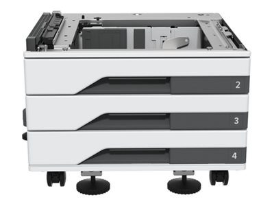 Lexmark CX93x, MX93x 3 x 520-Sheet Tray with Caster, Lexmark, Media tray / feeder - 1560 sheets