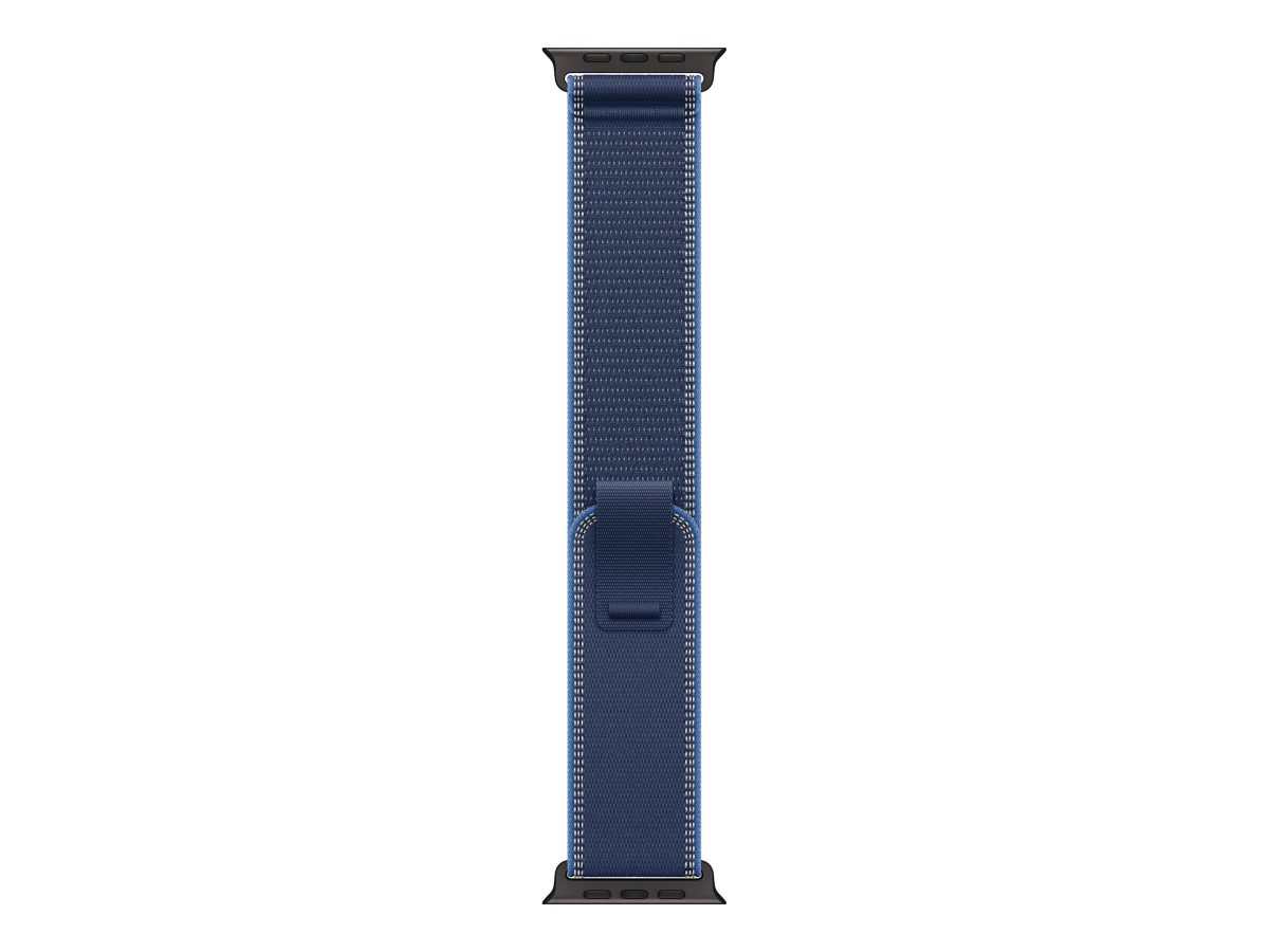49mm Blue/Bright Blue Trail Loop - S/M - Black Titanium Finish