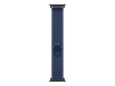 49mm Blue/Bright Blue Trail Loop - S/M - Black Titanium Finish