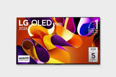 TV Set, LG, 55", OLED/4K, 3840x2160, Wireless LAN, Bluetooth, webOS, OLED55G42LW