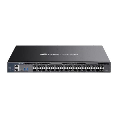 Switch, TP-LINK, Omada, SX6632YF, Type L3, 26xSFP+, 6xSFP28, 1xConsole, 2xUSB 3.0