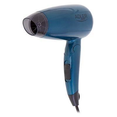 Hair Dryer, AD 2263, 1800 W, Number of temperature settings 2, Blue
