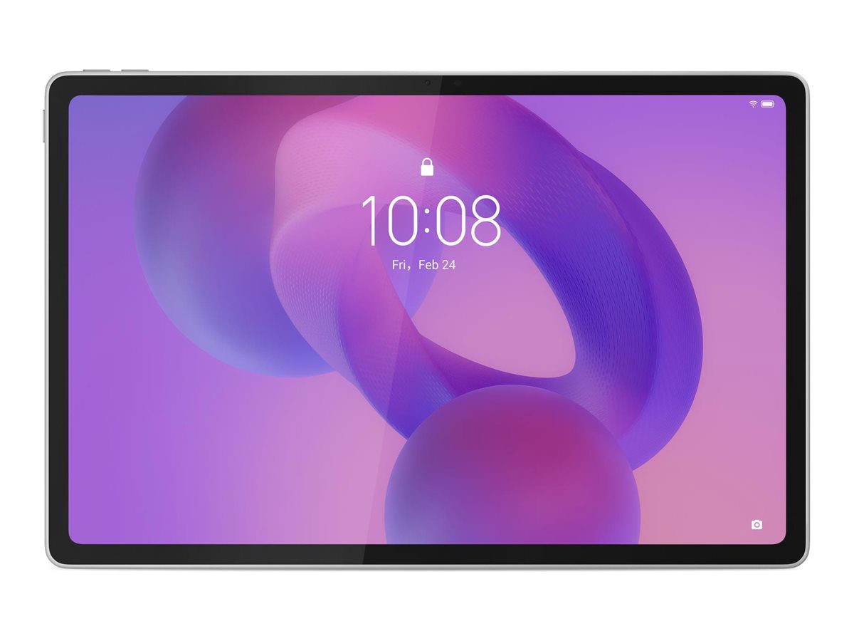 Idea Tab Plus (w/o power adapter), ZAG70938SE, 12.1 ", Cloud Grey, IPS, 2560 x 1600 pixels, MediaTek, Dimensity 6400, 8 GB, Soldered LPDDR4x, 128 GB, Wi-Fi, Front camera, 8 MP, Rear camera, 13 MP, Bluetooth, 5.2, Android, 15 or Later, Warranty 24 month(s), Lenovo Tab Pen