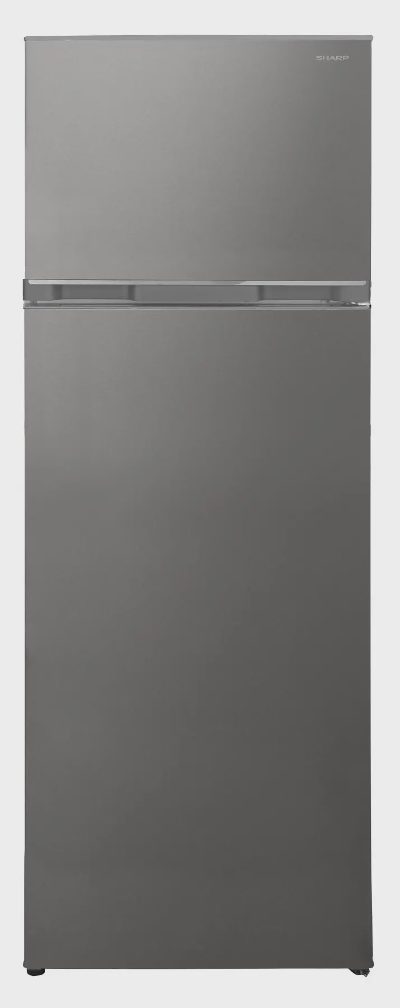 SHARP ledusskapis ar saldētavu, 171l, 145 cm, sudraba