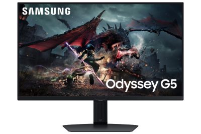 LCD Monitor, SAMSUNG, 27", Gaming, Panel IPS, 2560x1440, 16:9, 180Hz, 1 ms, Swivel, Pivot, Height adjustable, Tilt, Colour Black, LS27DG500EUXEN