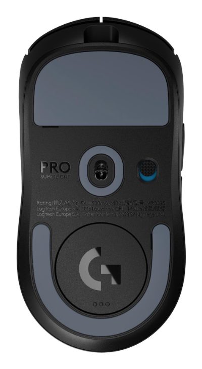 MOUSE USB PRO X SUPERLIGHT 2/BLACK 910-006630 LOGITECH
