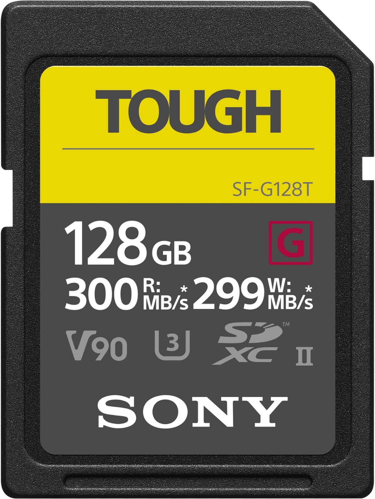 Tough Memory Card, UHS-II, 128 GB, SDXC, Flash memory class 10