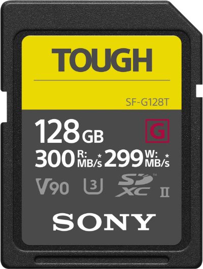 Tough Memory Card, UHS-II, 128 GB, SDXC, Flash memory class 10