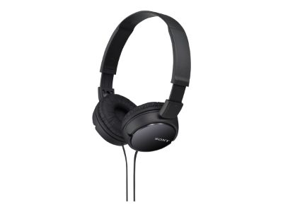 MDR-ZX110APB.CE7, Headband/On-Ear, Microphone, Black