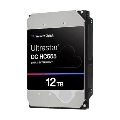 HDD, WESTERN DIGITAL ULTRASTAR, Ultrastar DC HC555, WUH722012CL5204 0B47741, 12TB, SAS, 512 MB, 7200 rpm, 0B47741