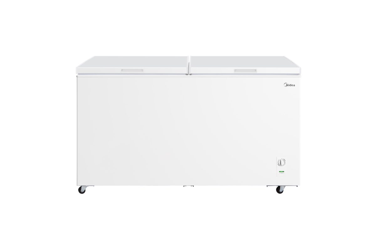 Midea Freezer, MDRC698FEE01, Energy efficiency class E, Chest, Free standing, Height 83 cm, Total net capacity 508 L, White