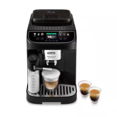 Delonghi Coffee maker, Magnifica Evo, Pump pressure 15 bar, Built-in milk frother, Automatic, 1450 W, Black