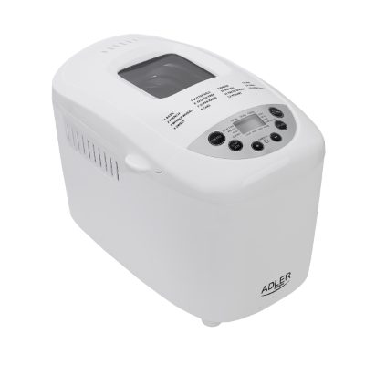 Bread maker, AD 6019, Power 850 W, Number of programs 15, Display LCD, White