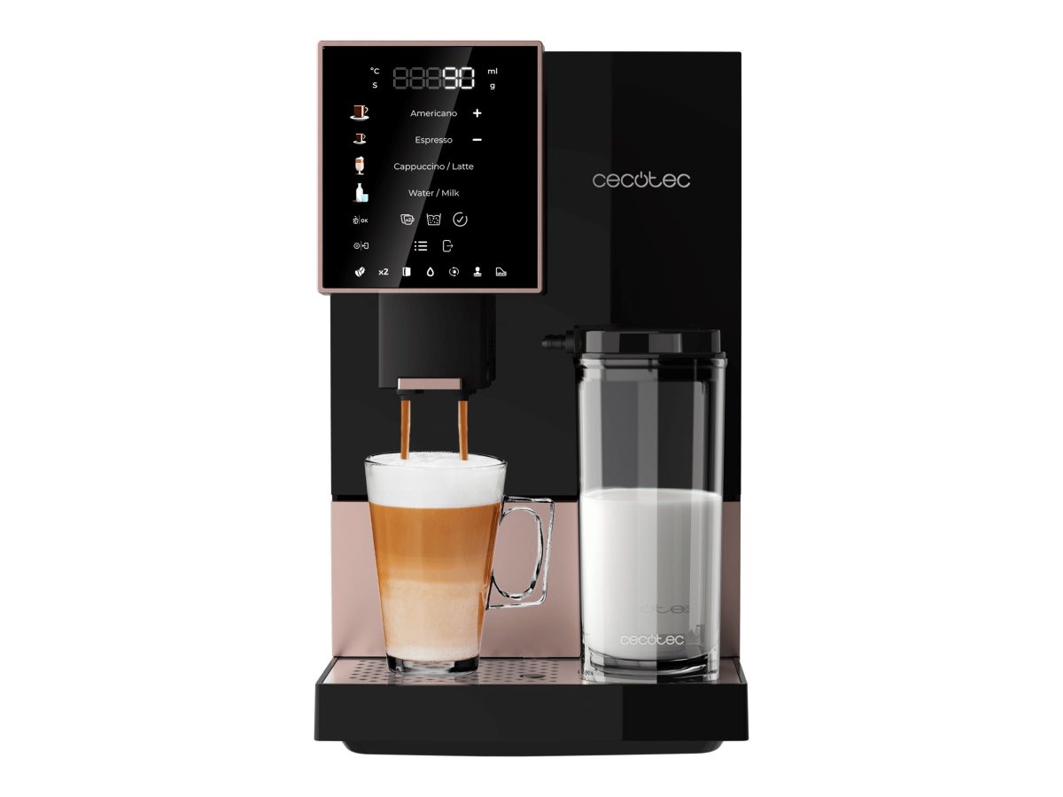 Cecotec Cremmaet Compactccino Black Rose coffee maker, Cecotec