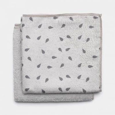 BRABANTIA mikro-šķiedras lupatiņa, 2gb, light grey