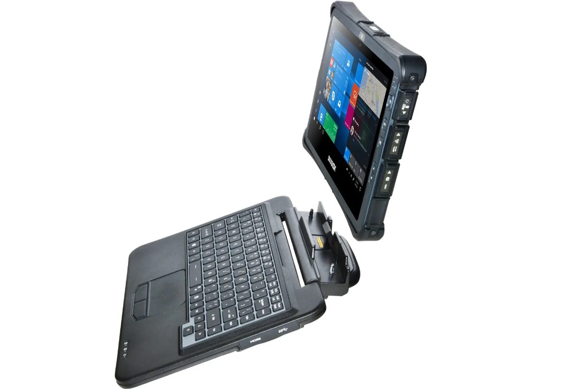 Keyboard Detachable Backlit Membrane for U11I Rugged Tablet, Keyboard, Wired, Black