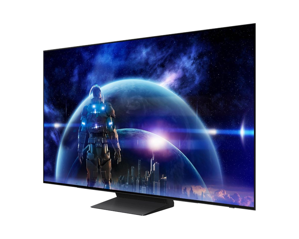 TV Set, SAMSUNG, 48", OLED/4K/Smart, 3840x2160, Wireless LAN, Bluetooth, Tizen, Black, QE48S90DAEXXH