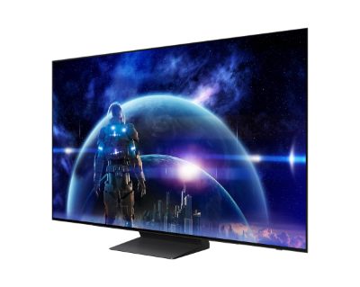 TV Set, SAMSUNG, 48", OLED/4K/Smart, 3840x2160, Wireless LAN, Bluetooth, Tizen, Black, QE48S90DAEXXH