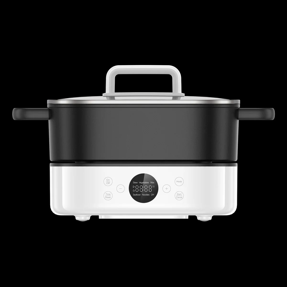 Multifunctional Hot Pot Cooker, EU, 2000 W, 6 L, Number of programs 6, White
