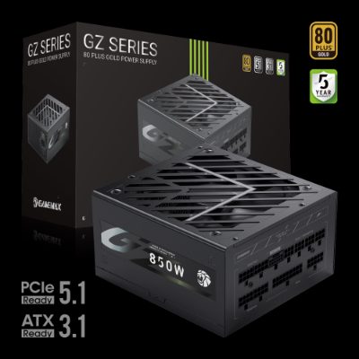 Gamemax PSU, GZ 850G, 850 W, Gold, Full Modular