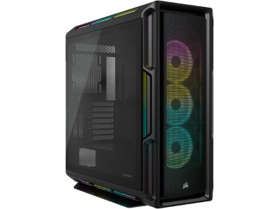 Tempered Glass Smart Case, iCUE 5000T RGB, Side window, Black, Mid-Tower, ATX