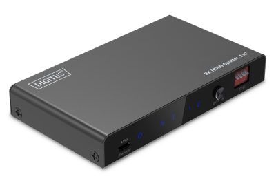 Digitus 8K HDMI Splitter, 1x2, DS-55339, Black