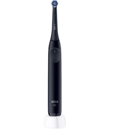 Oral-B Electric Toothbrush with Pressure sensor, iO2, Rechargeable, For adults, Number of brush heads included 1, Number of teeth brushing modes 3, Black