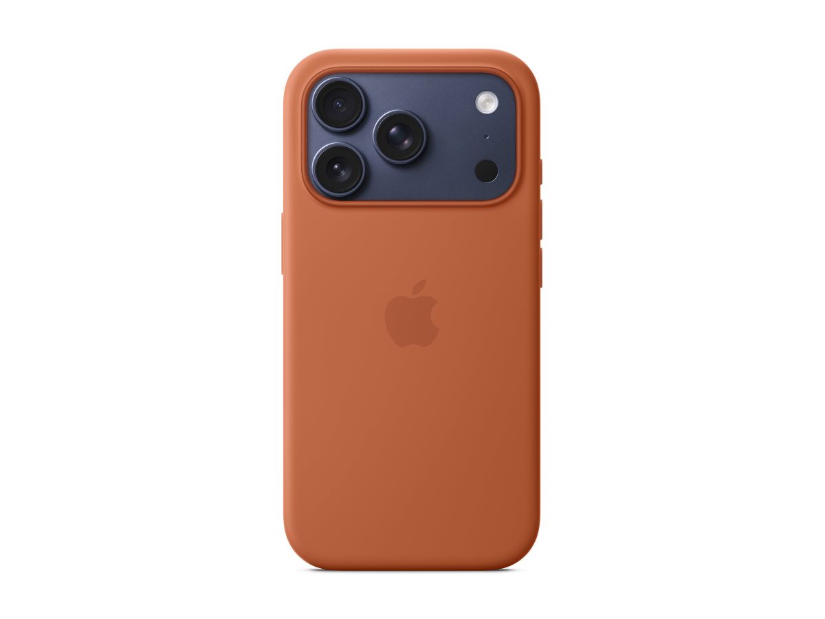 Apple iPhone 17 Pro Silicone Case with MagSafe – Terra Cotta, Apple