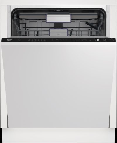 BEKO Dishwasher, BDIN36532, Built-in, Width 60 cm, Number of place settings 15, Number of programs 6, Energy efficiency class D, Display, White