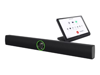 Crestron Flex Large Room Conference Solution with All-In-One Videobar 70 for Zoom Rooms, UC-B70-A-Z-I, Black
