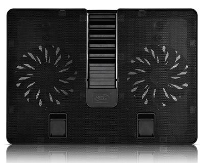 U-Pal, Notebook stand- cooler up to 19", Black