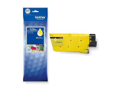Brother LC528XLY Yellow Ultra High Yield Inkjet Cartridge, Brother