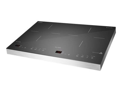 Free standing table hob, S-Line 3500, Number of burners/cooking zones 2, Sensor-Touch, Induction, Black