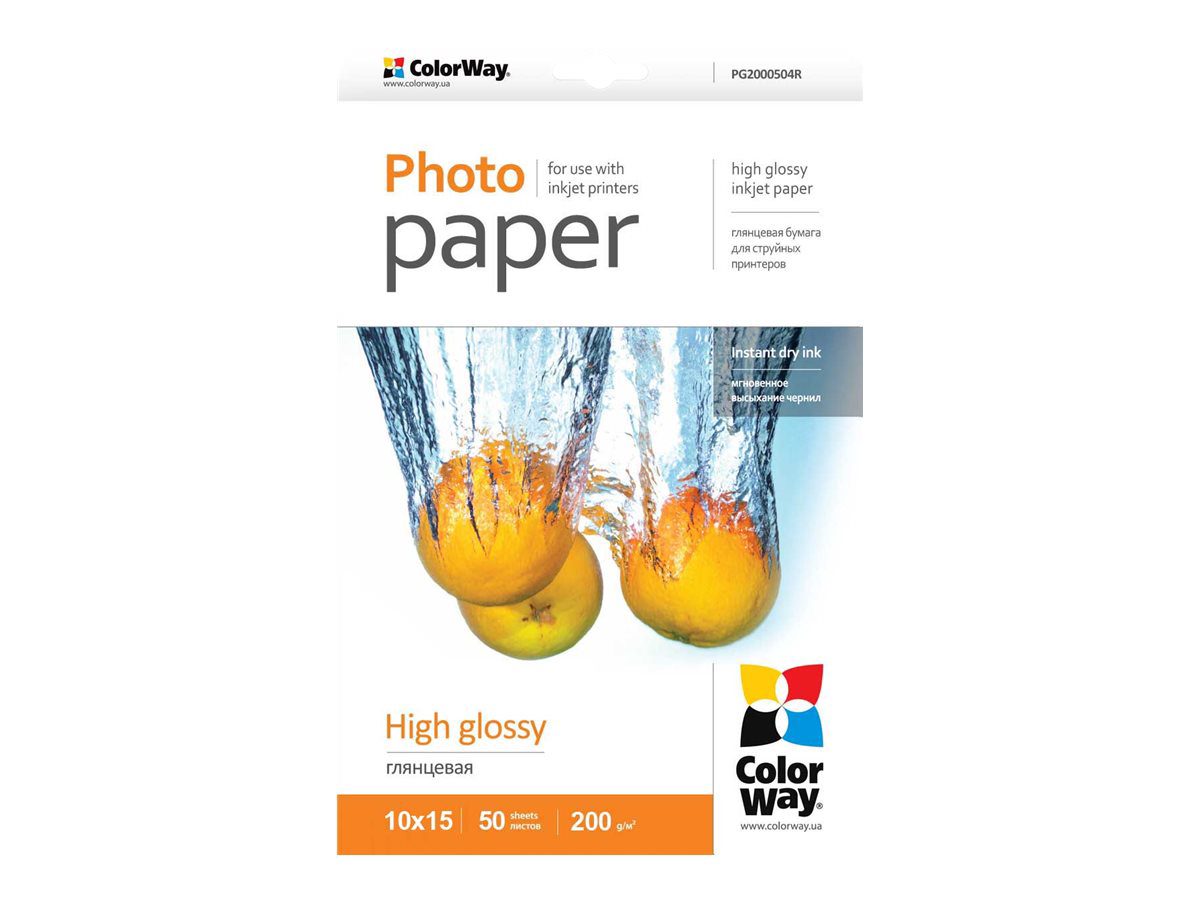 High Glossy Photo Paper, 200 g/m², 10x15