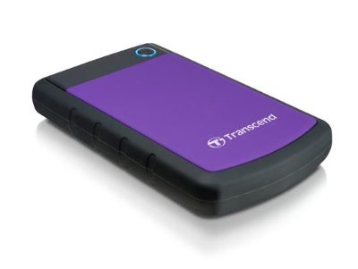 External HDD, TRANSCEND, StoreJet, 2TB, USB 3.0, Colour Purple, TS2TSJ25H3P