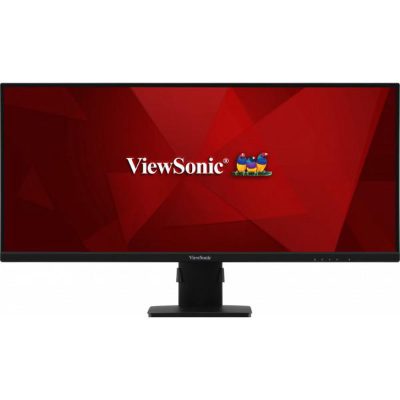 LCD Monitor, VIEWSONIC, VA3456-MHDJ, 34", Business/21 : 9, Panel IPS, 3440x1440, 21:9, 75Hz, Matte, 4 ms, Speakers, Swivel, Height adjustable, Tilt, Colour Black