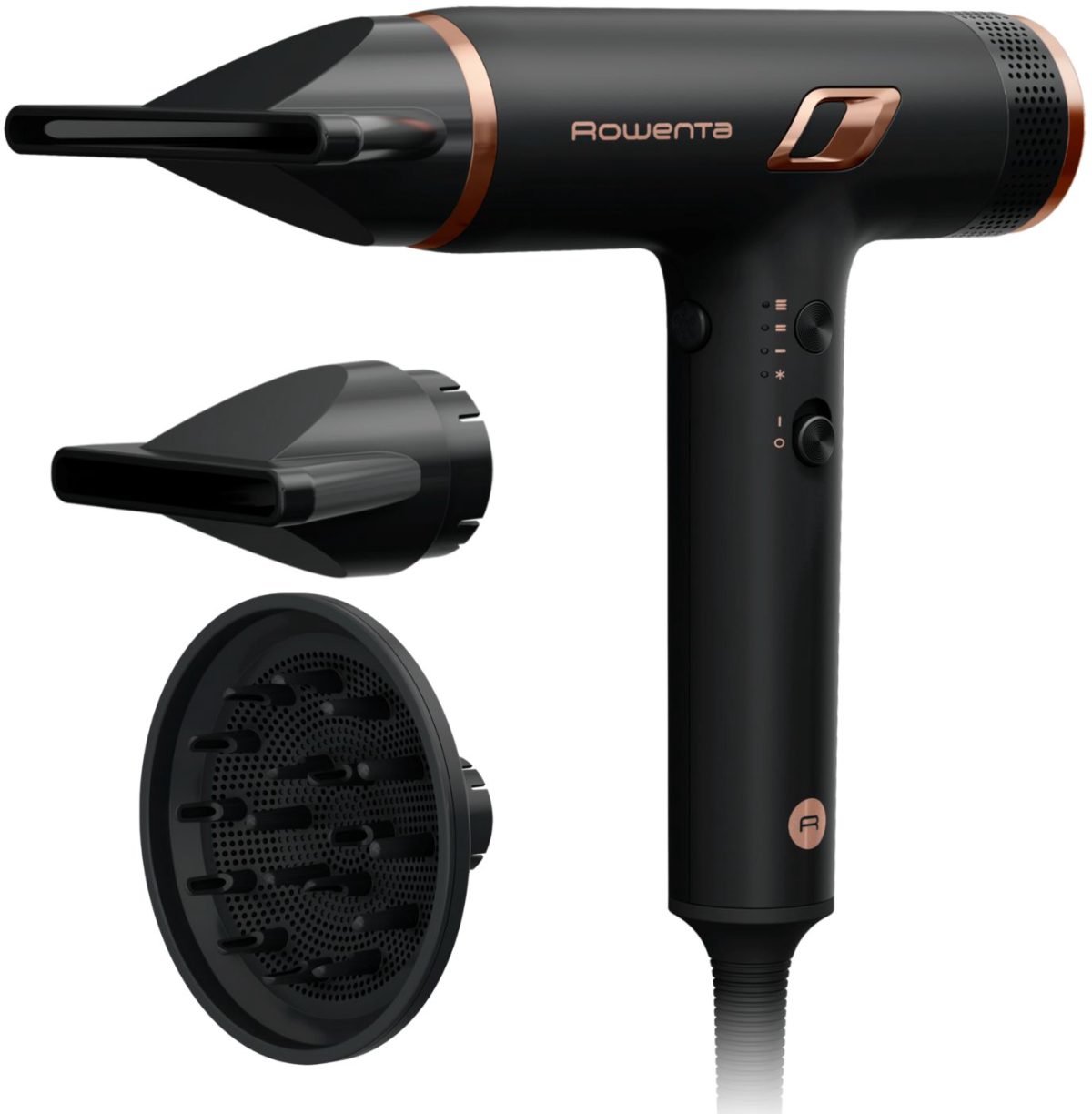 Rowenta HY8310F0 NANO, 1700 W, Number of temperature settings 3, Diffuser nozzle, Black